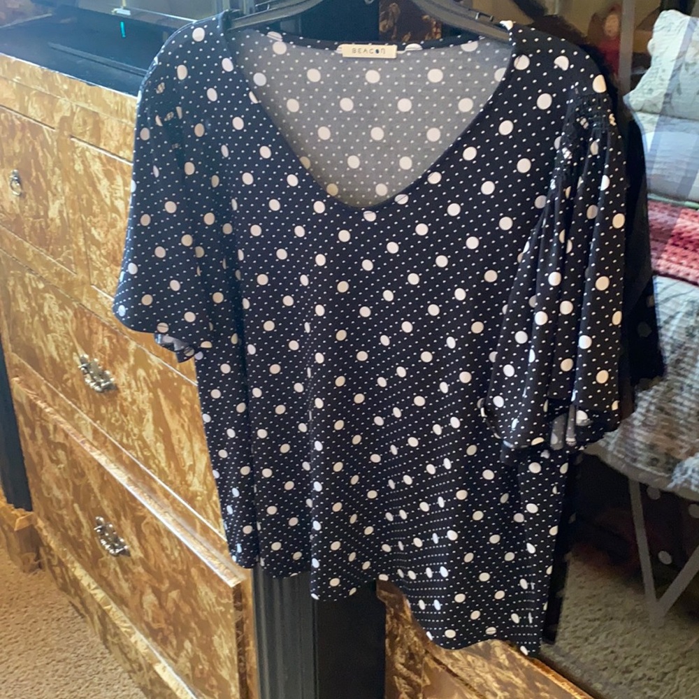 fun flouncy shirt by Beacon